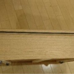 無印良品　MUJI 木製 ベッドフレーム シングル タモ材 ／ ナチュラルの画像