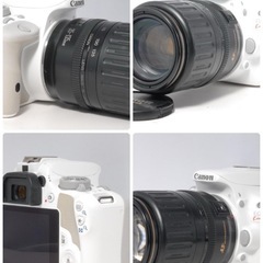 ✨本日限定価格✨Canon EOS Kiss X7 ホワイト ×35-135mmの画像