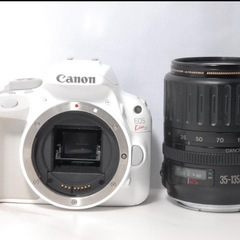 ✨本日限定価格✨Canon EOS Kiss X7 ホワイト ×35-135mmの画像