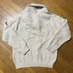 レア 正規品 シャネル CoCoボタン ニットセーター グレージュ 46の画像