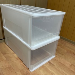 【決定しました】押入れケース ワイド ニトリ 衣装ケースの画像