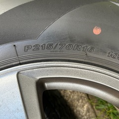 215/70R16 夏タイヤ　ホイールセットの画像