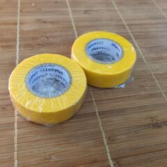 ◯イエロー ビニールテープ 2点の画像