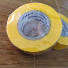 ◯イエロー ビニールテープ 2点の画像