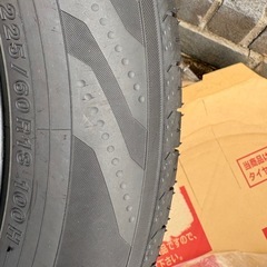 新車外し　40系アルファード　純正タイヤ　4本セット　225/60r18　の画像