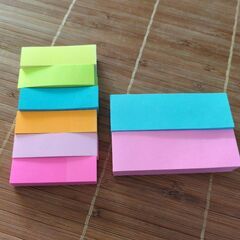 ◯付箋ポストイット8点の画像