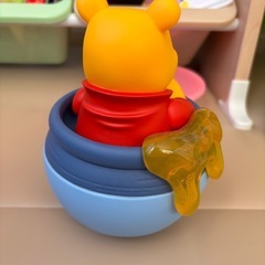 くまのプーさん　おおきなsofvimatesフィギュアの画像