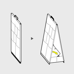 キングジム　ツールスタンド（ベージュS）の画像