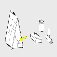 キングジム　ツールスタンド（ベージュS）の画像