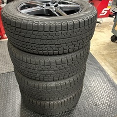 2020年製　225/60R17 ヨコハマ　スタッドレス　アルファード　ヴェルファイア　軽量ホイール美品　4本セット　税込みです 
の画像