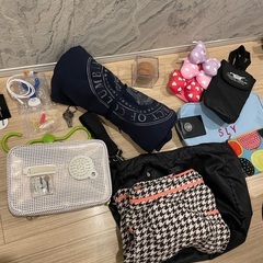 生活雑貨・スーツケース　一式お譲りしますの画像