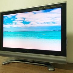 シャープ フルハイビジョン液晶テレビ LC-37BD1W 37インチAQUOS リモコン・B-CAS付 SHARP アクオスTOSHIYUKI KITA 動作確認済みの画像