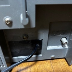 SHARP 15インチブラウン管テレビデオ VT-15FN1-S 通電確認のみの画像