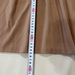 grove グローブ リボン付きひざ丈スカートの画像