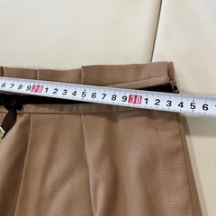 grove グローブ リボン付きひざ丈スカートの画像