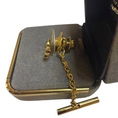 クリスチャンディオール Dior ネクタイピン ピンバッジ　ゴールドの画像