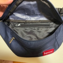 supreme風 ウエストバッグの画像