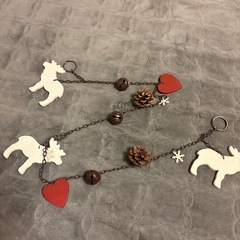 スリーコインズ　3コインズ クリスマスグッズ　　不思議の国のアリス　クリスマスツリー　ガーランド
　の画像