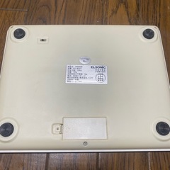 ノジマオリジナル体重計 体組成計　ELSONIC EFC-WS602　体重計　の画像