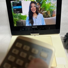 東芝ポータブルDVDプレーヤー　　SDｰP 97DTの画像