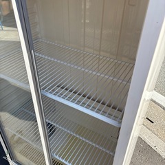 ■中古品 ホシザキ小型冷蔵ショーケース SSB-70DT 2022年 206L 700ｘ450ｘ1410ｍｍ 動作問題なし 厨房■の画像