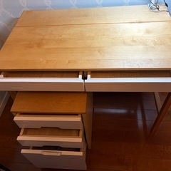 (無料)学習机引き出しライト付きの画像