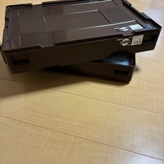 折りたたみコンテナ2個セットの画像