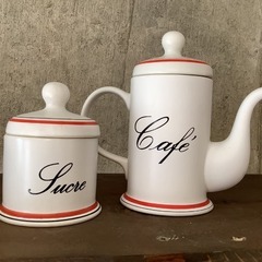 Adam & Eve アダムアンドイブ　ティーポットとシュガーポ...