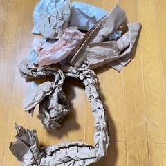 緩衝材　プチプチ　紙の画像