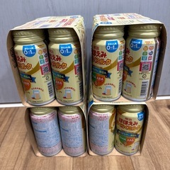 明治 ほほえみ らくらくミルク 液体ミルク 200ml×6缶パック 4セットの合計24本の画像