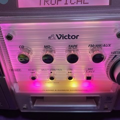 オーディオ　CDラジオプレイヤーの画像