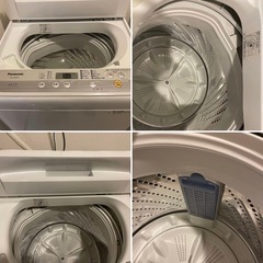 【美品】洗濯機　パナソニック　6kg　NA-F60B12の画像
