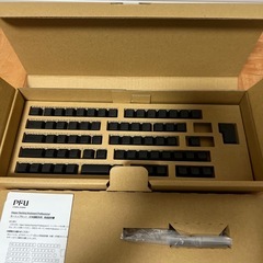 hhkb Professional キーキャップセット 日本語配列/墨/刻印ありの画像