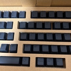 hhkb Professional キーキャップセット 日本語配列/墨/刻印ありの画像
