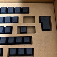 hhkb Professional キーキャップセット 日本語配列/墨/刻印ありの画像