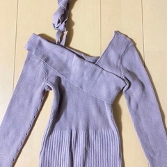 4 リップサービス ロング ニットワンピースの画像