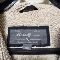 Eddie Bauer エディー・バウアー　キルティング裏ボアジャケットの画像