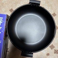 すき焼き鍋　鉄製　貧血予防に　20センチ　新品の画像