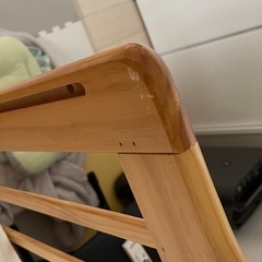 【中古・美品／北区受け取り限定】KATOJI（カトージ）ハイタイプ ベビーベッド／約1年使用・少し傷ありの画像