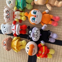 アンパンマン ぬいぐるみセットの画像