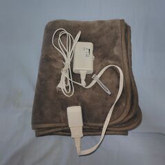 【引取限定】無印良品 電気ブランケット ポンチョの画像