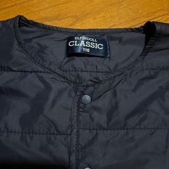 110センチ中綿ベストの画像