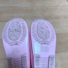 ミッフィー 長靴 13cm 女の子 ピンク 雨具 靴 西松屋の画像