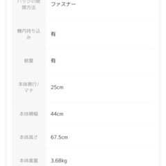 新品・未使用 キャリーケース 11/30までの画像