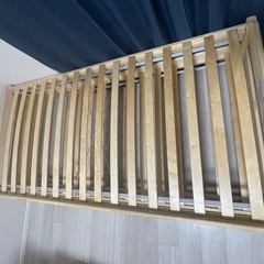 【お譲り先決定】IKEA ベッドフレーム スタッキングベッド ウトーケル　の画像