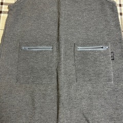 グレー　マタニティー服　レディース　ノースリーブの画像