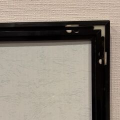 ジグソーパズルフレーム パネル 1000ピース用 ブラック (51x73.5cm) の画像