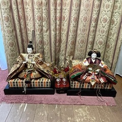 雛人形 七段飾りの画像