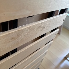 折りたたみシングルベッドの画像