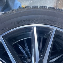 軽自動車15インチホイール、スタッドレスセット
の画像